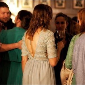 Mint Green Ya Los Angeles Dress with Deep V Back